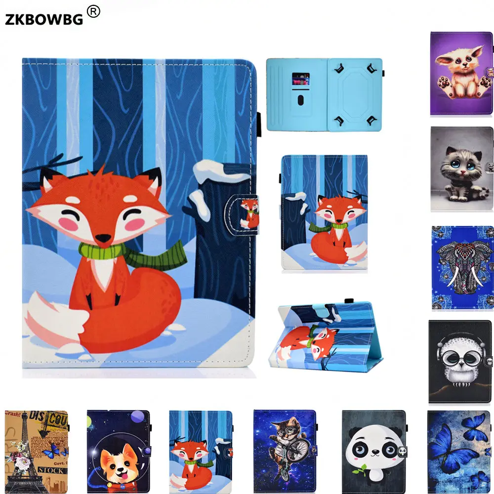 

10 inch Universal PU Leather Case For Lenovo TAB4 Tab 4 10 TB-X304L TB-X304F/N Tab 4 10 Plus TB-X704F/N 10.1 Tablet Cover Sleeve