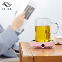 TTLIFE, новинка, USB нагреватель, постоянная температура, подогрев, подставка, электрическая чайная машина, настольная машина для горячего молока, детская бутылка, теплое молоко