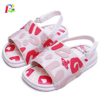 

2018 Sandals Girl Leaky Toe Sandals PVC Sandals