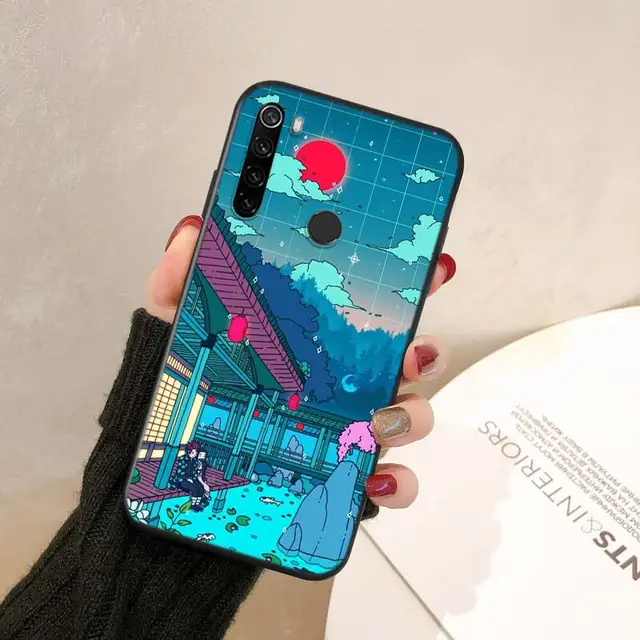 Silicone Cover Art Pixel For Xiaomi Redmi Note 9 9S Pro Max 8T 8 7 6 5 Pro 5A 4X 4 Phone Case Coque Style 06