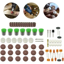 

350pc Abrasive Disc Kit Fits for Dremel Rotary Tool Carving Polishing Tools Grinder Accessory Woodworking Cutting Abrasive Wheel