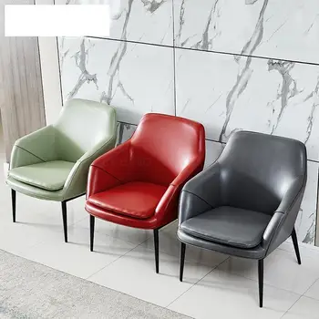 

Simple bedroom small sofa net red lazy nordic leisure reception negotiation single sofa chair business meeting