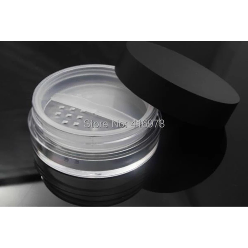 20g loose powder jar with rotating sifter loose powder container with