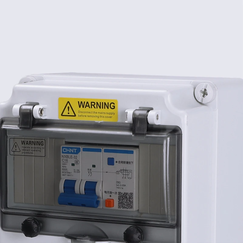 soquete da caixa de distribuicao do local movel exterior caixa 220v 02