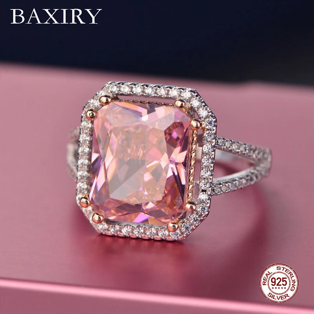 Gemstones-JR22 Драгоценные камни модное серебряное кольцо с аметистом кольцо с синим сапфиром Серебро 925 ювелирные изделия обручальные кольца кольцо с аквамарином для женщин Новинка - Цвет камня: Gemstones-JR22