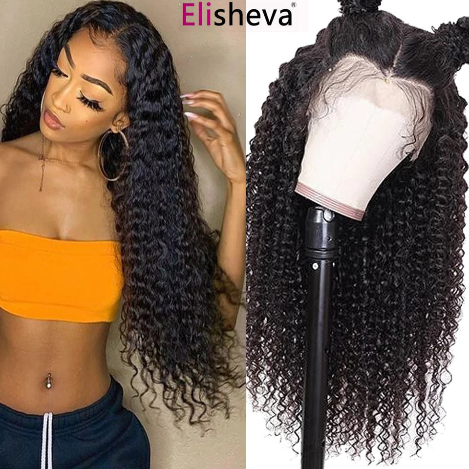 deep wave curly lace wigs 