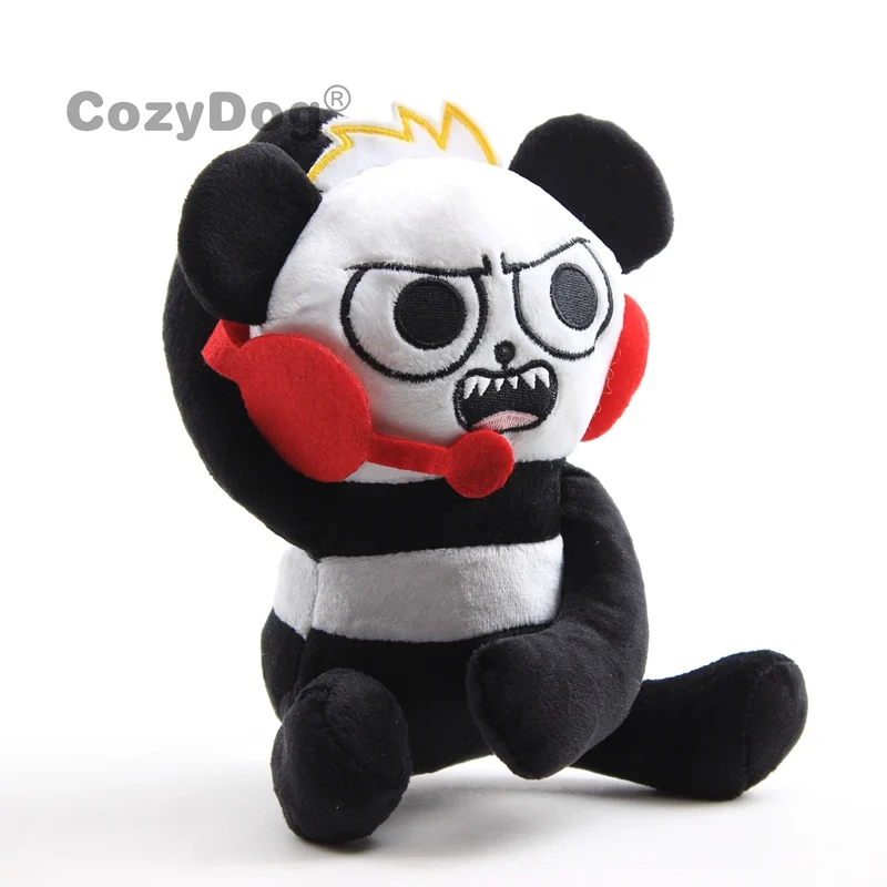 18 см Ryan Мягкая кукла аниме Ryan Panda плюшевые игрушки кукла Peluche Panda Мягкие Животные Игрушки для маленьких детей подарок на Рождество и день рождения