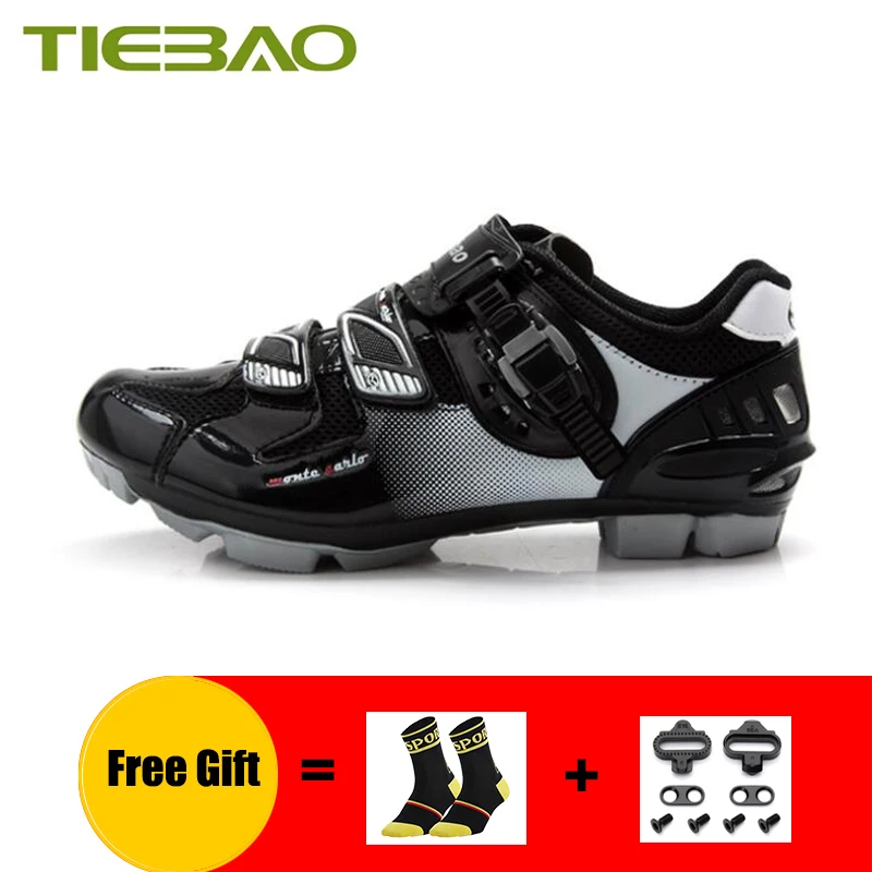 TIEBAO обувь для велоспорта sapatilha ciclismo mtb черная chaussure vtt homme мужские кроссовки