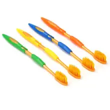 4 шт бамбуковая зубная щетка двойная ультра мягкая угольная зубная щетка уход за полостью рта зубная щетка es