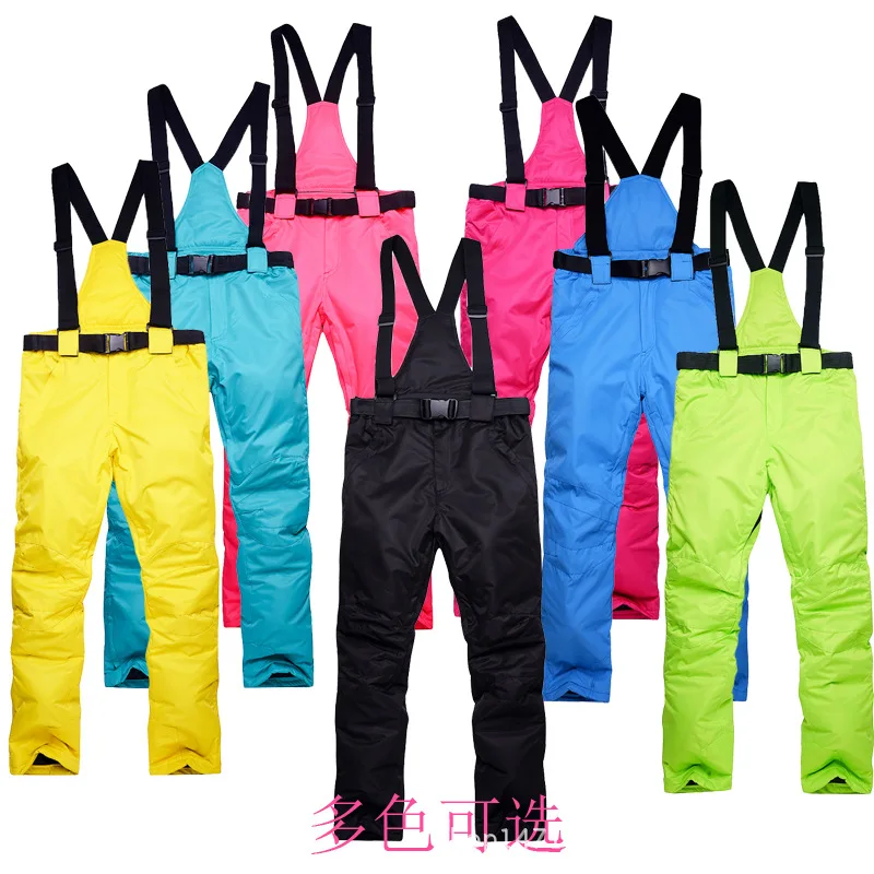

Men's Wind-Resistant Waterproof Warm Breathable Outdoor COUPLE'S Ski Pants Wholesale WOMEN'S Trousers