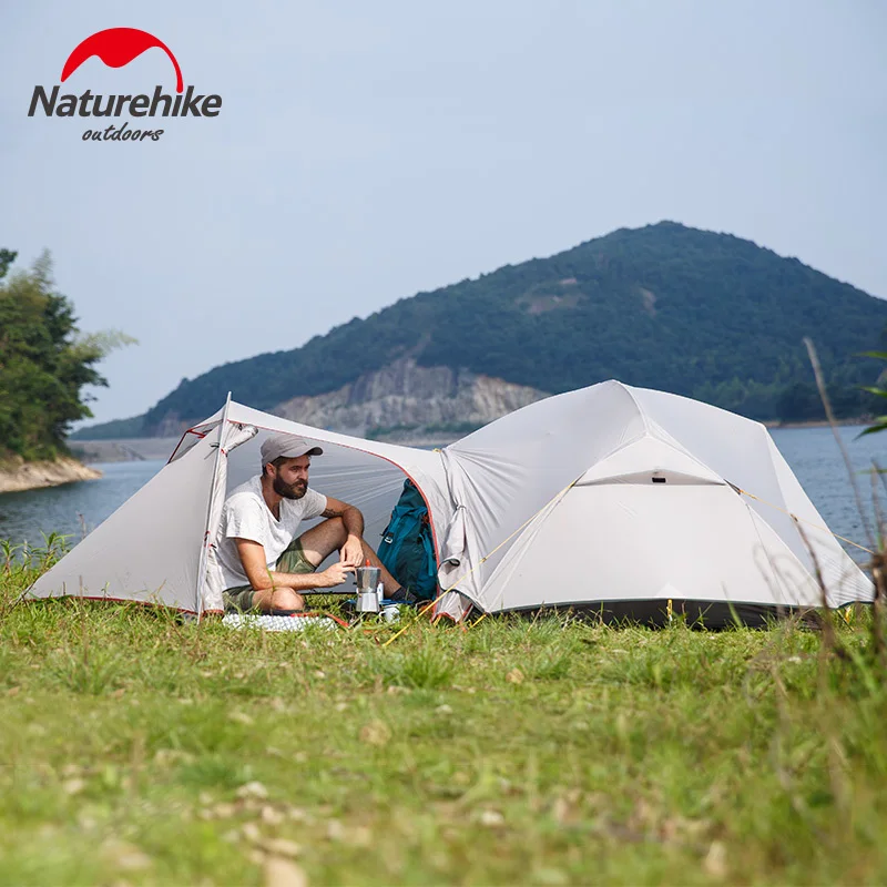 Naturehike Mongar 2 Tent 2 Person Camping Tent Outdoor Ultralight Man Camping Tents Vestibule Need To Be Purchased Separately camping tent portable tent