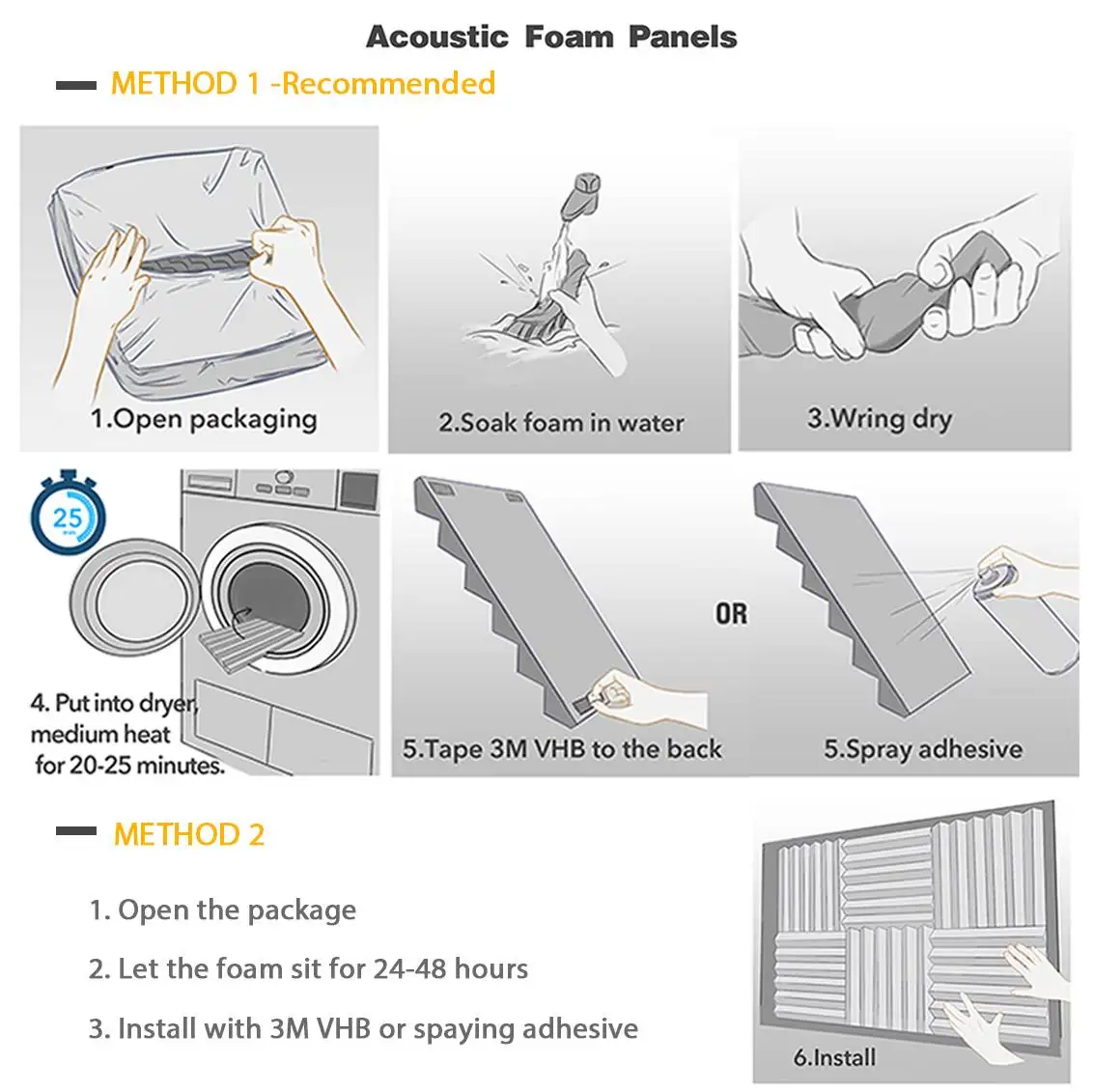 Soundproofing Foam Panel Studio Acoustic Wall Panel