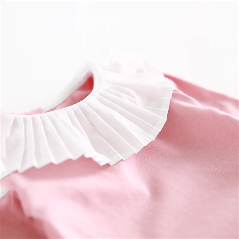 Korean Newborn Baby Clothes For Girls Baby Girl Rompers Fashion Spring Long Sleeve Kids Boys Jumpsuit Baby Girls Outfits Clothes
