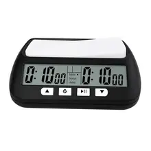 

Chess Clock With Alarm Countdown Function Digital Display Chess Timer Multifunctional Countdown Game Timer Black