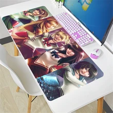 

Sailor Moon Mouse pad large Carpet Anime desk Mat mouse mat Pc gamer Keyboard gaming computer accessories Kawaii laptop mousepad
