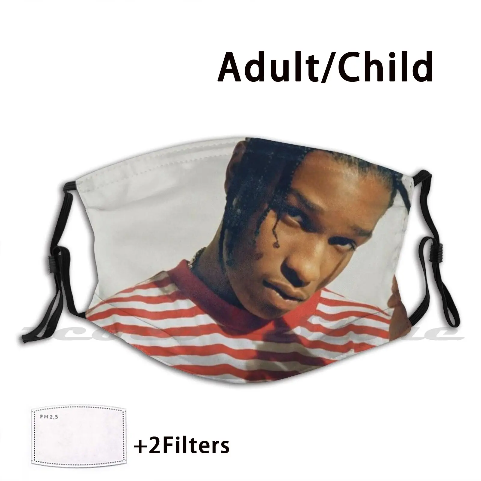 Touch Hair Custom Pattern Filtro Lavabile Pm2.5 Maschera Per Bambini Adulti Album Flower Boy Frank Tyler Vote Wang Future Cherry Bomb Strano