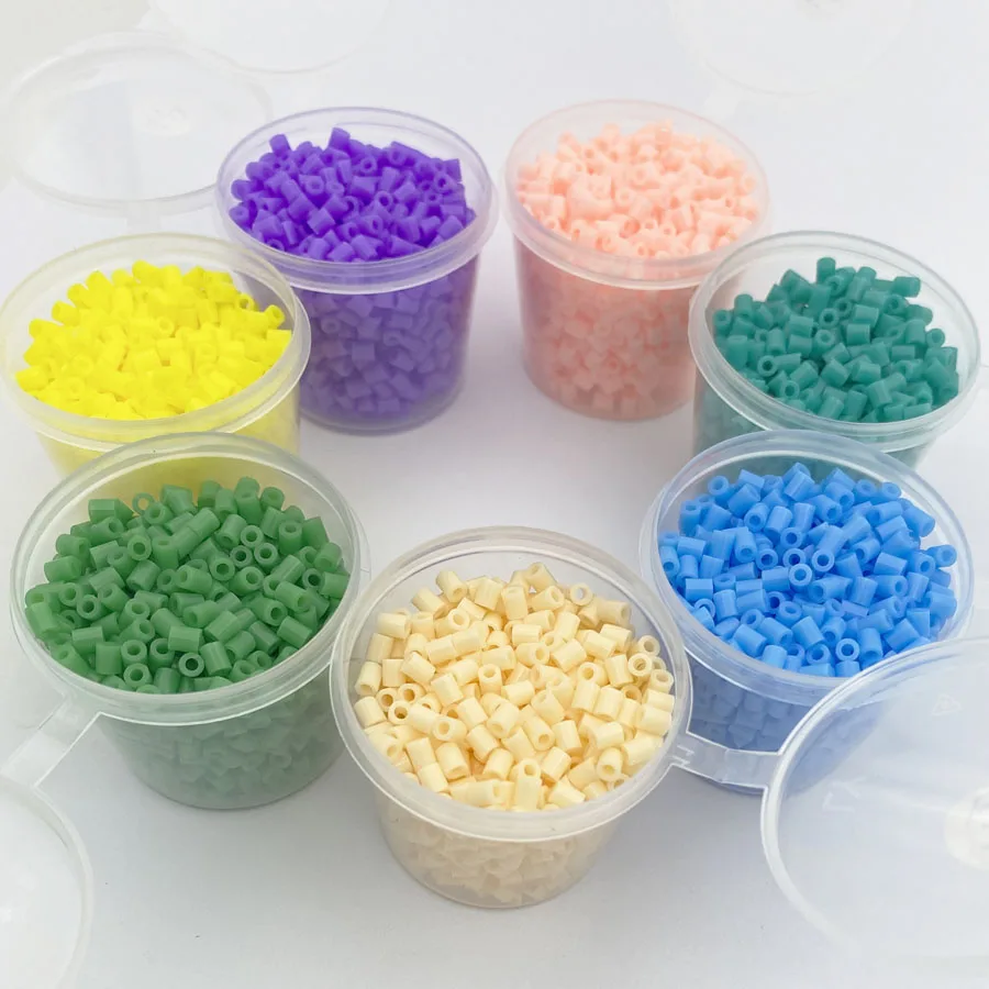 2.6mm/750pcs Box Hama Beads Mini Perler replenish colors Fuse Bead Iron for Kids Diy Puzzles High Quality Handmade Gift To | Игрушки и