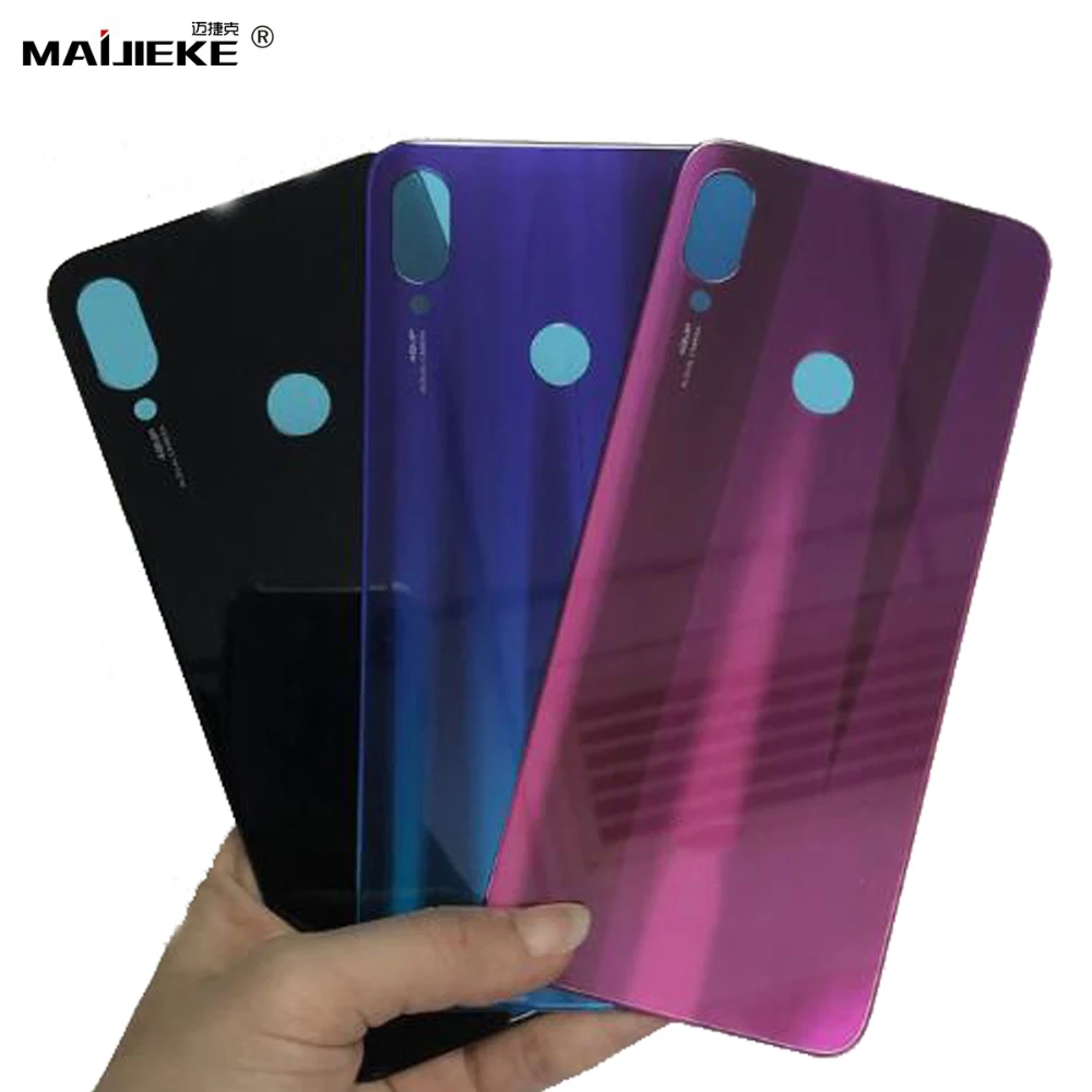 Оригинальное заднее стекло для Xiaomi redmi note 7 Pro задняя крышка аккумулятора корпус