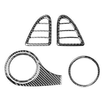 

Dashboard Side A/C Air Vent Cover Set Personal Car Trim Frame Easily Installation Elements for Mazda RX8 04-08 LHD