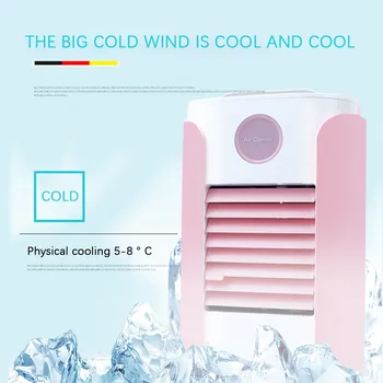 

Handheld Fans durable FM BT USB Charging Portable Fan practical Multi-function Air Conditioner Fan Home Refrigerator Convenience