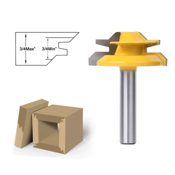 

Milling Cutter Router Bit for wood Set 8mm Wood Cutter Carbide Shank Mill Woodworking Trimming Engraving Carving Cutting Tools