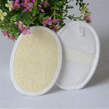 

2 Pcs Sponge Strap Handle Bath Shower Massage Spa Scrubber Brush Skin Body Washing Soft Exfoliating Loofah Pad
