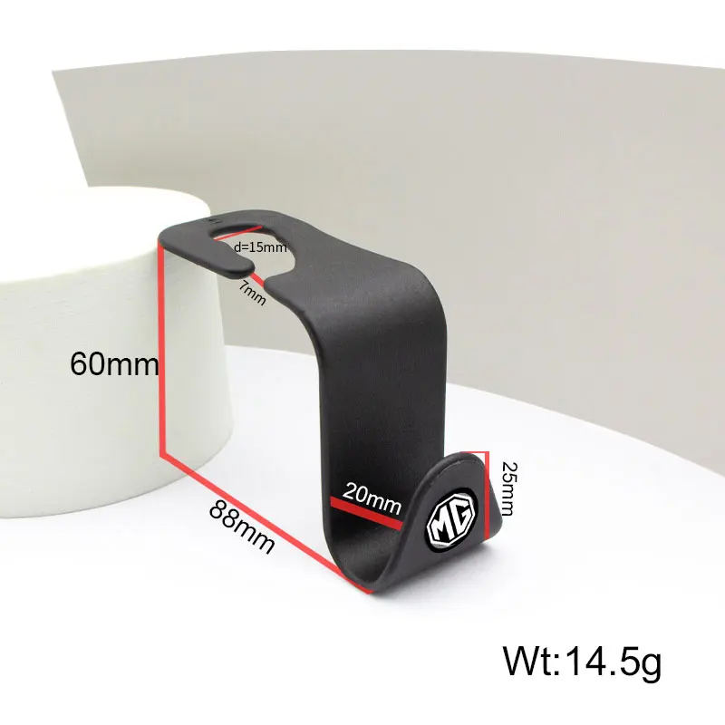 2/4PCS Car Interior Logo Seat hook up Car Goods For Hyundai Accessories IONIQ Tucson i30 i40 Fe CM DM Elantra Sonata RB LC Kona