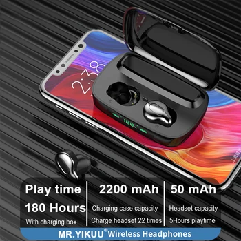 

2020 New C10 Portable Bluetooth Earphone Wireless Mini Ear Hook Earphones Waterproof Earbuds