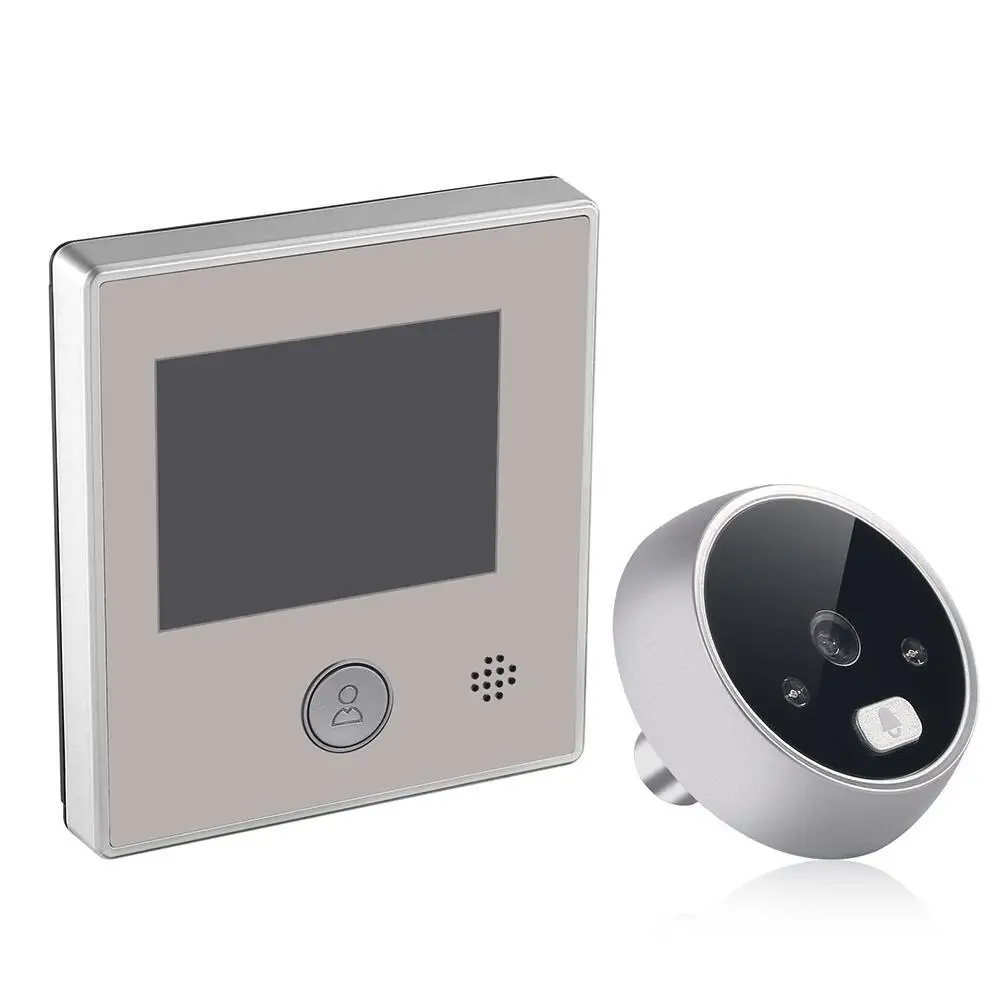 

Yiwa Inch Intelligent Electronic Cat Eye Door Mirror Visible Cat Eye Doorbell Comes Night Vision Door Peep-Hole