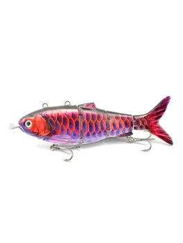 Robotic Fishing Lure USB Rechargeable Self Swimming Fishing Lures Smart Lure Automatic Electronic Fish Multi-joint Bait Handy 2