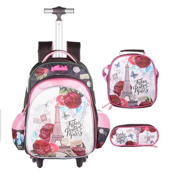 

Trolley Bag 3pcs Set Cartoon 4 Young STUDENT Men And Women Children 533 Bar School 18028t 3 Cute Animated Primary 2 Unisex