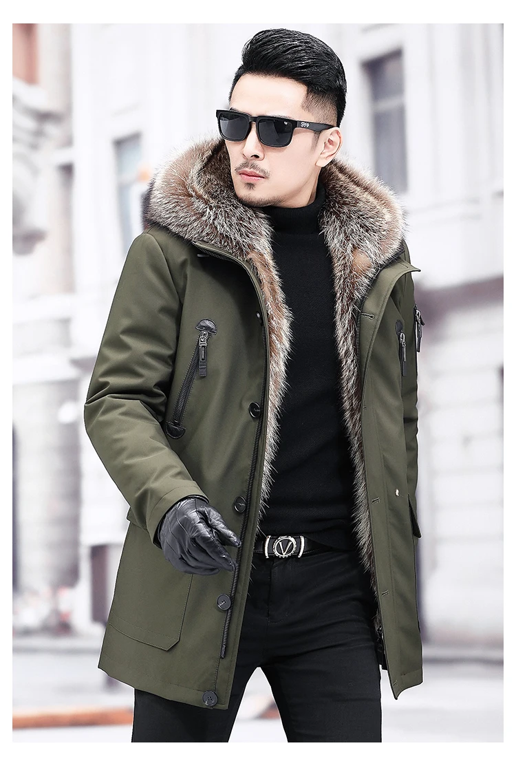

2019 winter new fashion new large size leather coat fur coat