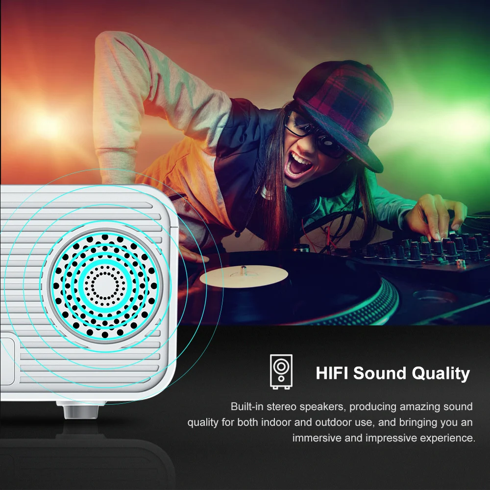 ThundeaL HD мини-проектор TD90 встроенный 1280x720 P светодиодный Android WiFi проектор видео домашний кинотеатр 3D HDMI Видеопроектор