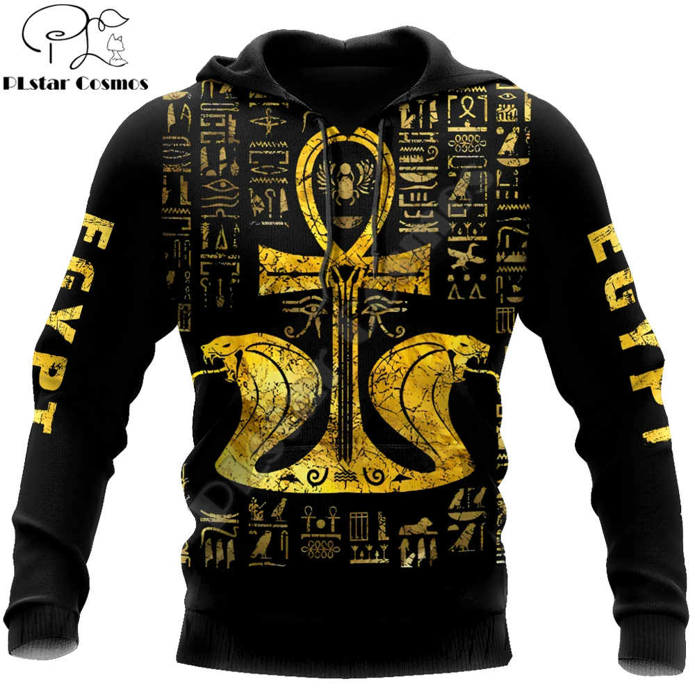 

Ankh Ancient Egypt 3D All Over Printed Mens autumn Hoodie Harajuku Unisex Casual Pullover Streetwear Jacket Tracksuits DK119