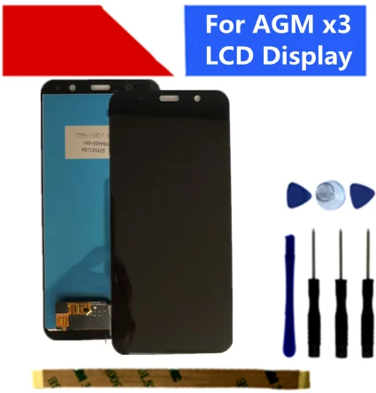 Оригинальный Новый ЖК-дисплей для AGM x3 сенсорный экран стеклянный сенсор в сборе