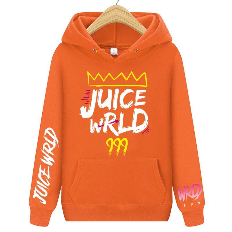 2020 черно-белая Красная толстовка с капюшоном Свитшот juice wrld juicewrld trap rap rainbow glitch world