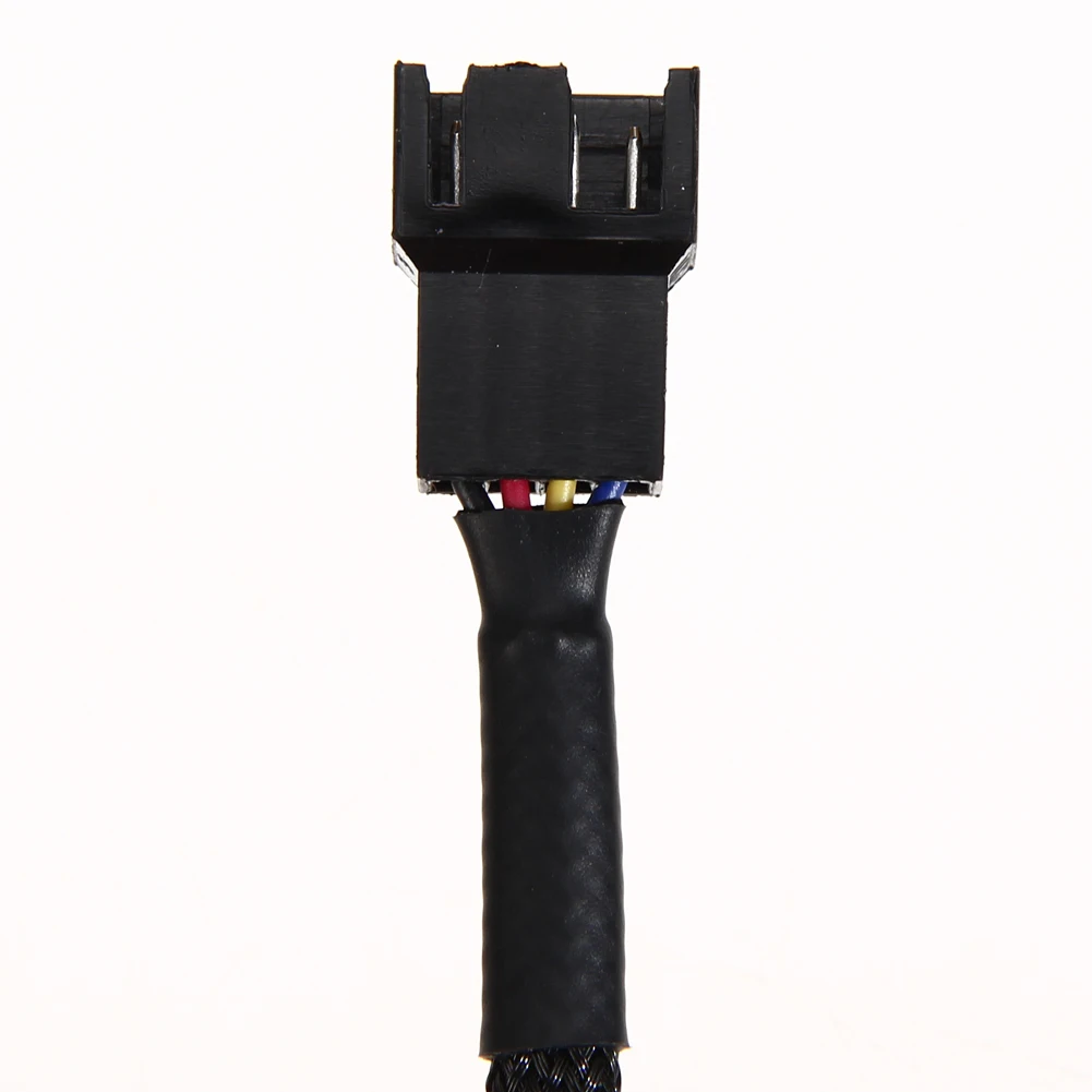 5pcs/lot 4 Pin PWM Connector Case Fan Extension Power Cable for Compure CPU Cooling System for Computer Case Fan 26cm Power Cable Connector Extension Cable Pwm Fan Expansion Cable Pwm Fan Cable Power Cable Extension