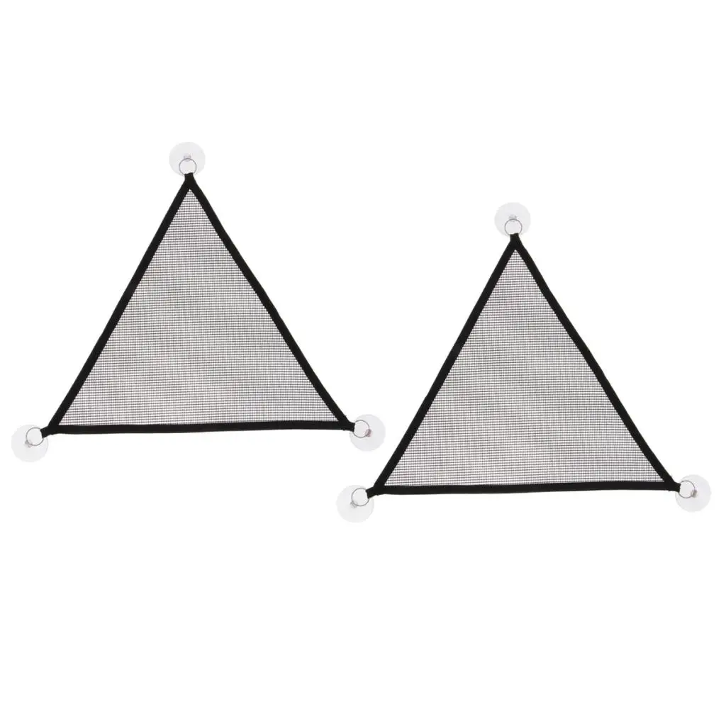 2 x Plastic Lizard Hammock Lounger, Reptile Mesh Bed & Ladder for Large & Small Bearded Dragons Anole Geckos Lizards or Snakes