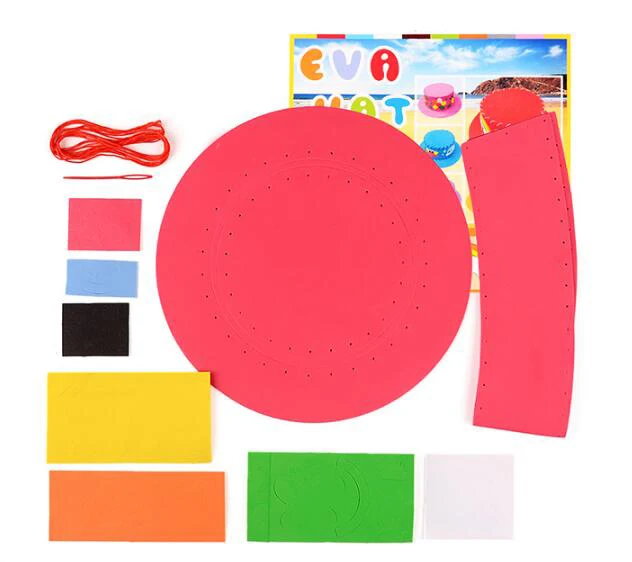 Hand-made 3D EVA Hat Children DIY Handmade Hat Eco-friendly 3D EVA Handmade Craft Gifts Kits DIY Hat Craft Toys for Kids GYH 5 Hand-made 3D EVA Hat Children DIY Handmade Hat Eco-friendly 3D EVA Handmade Craft Gifts Kits DIY Hat Craft Toys for Kids GYH 5