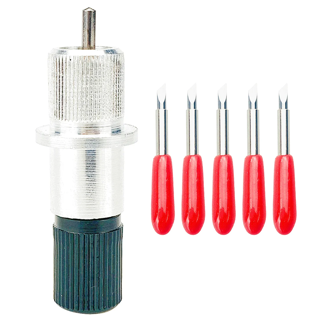 5 Pezzi 45 Gradi Grande Testa Roland Plotter Lama Taglierina Del Vinile Per Roland + 1Pc Supporto Lama