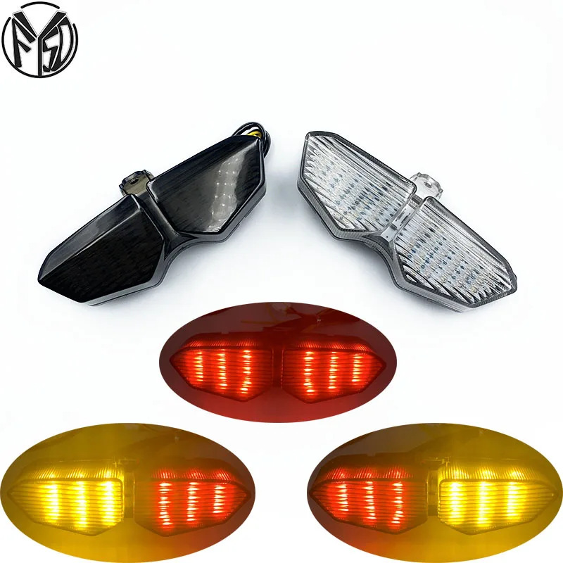 

Задний фонарь для Yamaha YZF R6 2003 2004 2005, Тормозные Сигналы поворота, встроенная светодиодная фара, аксессуары для мотоциклов, мотоциклетный фонарь
