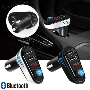 

Multi-function Car MP3 Bluetooth Model Hands-Free Call Player Plug-in Card Radio With Dual USB Port Charger