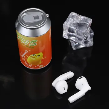 

Creative Design Can Wireless Earphones Bluetooth 5.0 In-Ear Headset Super Bass Headphones Fashion Earbuds Sports Earphones