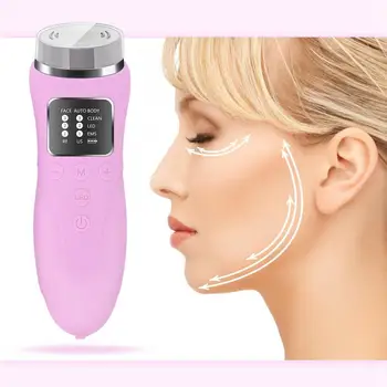 

Mini Hifu High Intensity Focused Facial Lifting Machine Ultrasonic Bipolar RF Radio Frequency Lifting Face Skin Care Massager