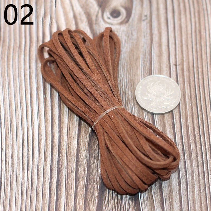Macrame Braided Faux Suede Cord DIY String Rope for Jewelry Making Bracelet&Necklace macrame cord,faux suede cord