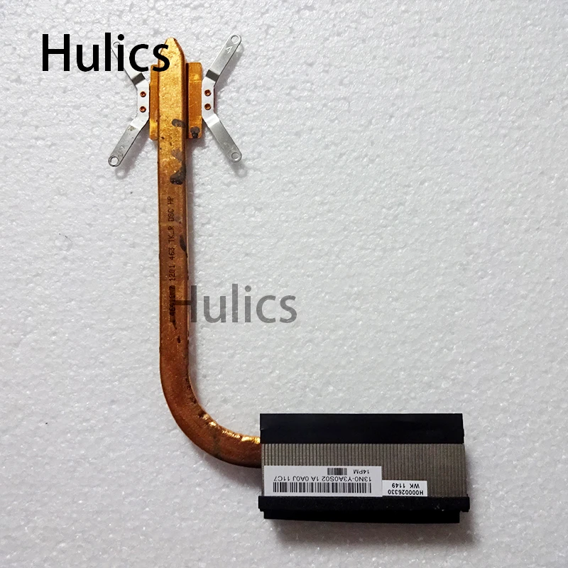 Hulics ноутбук радиатор охлаждения Вентилятор cpu кулер для TOSHIBA L770D L775D C670 C670D C675 C675D 13N0-Y3A0S02 13N0-Y3A0W02