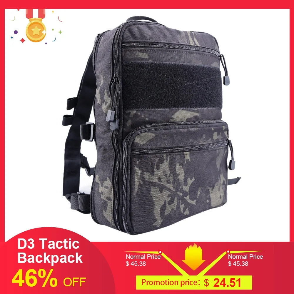 Наружные сумки для бега bolso D3 Flatpack тактический рюкзак сумка гидратации дорожная