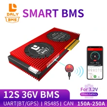 Daly 18650 smart BMS 12S 36V 150A 200A 250A Bluetooth 485 для USB устройства CAN NTC UART