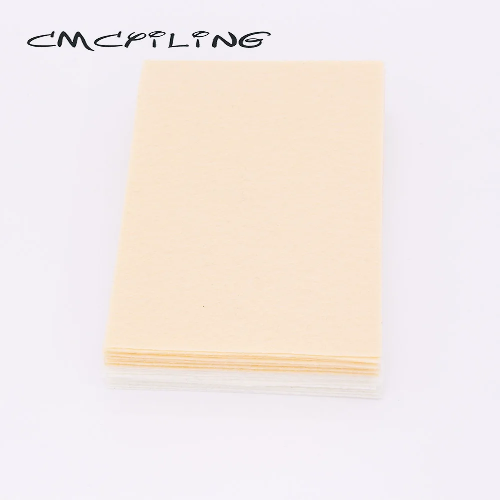 CMCYILING 40 шт./лот 10*15 см войлочная ткань толщина 1 мм полиэфирная для - Цена: 447,68 руб. / набор