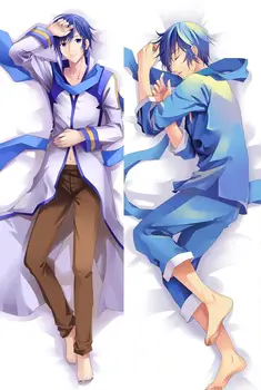 

Anime Hatsune Miku Kaito Pillowcases Dakimakura Otaku BL Bedding Hugging Body Pillow Case Cover Gift